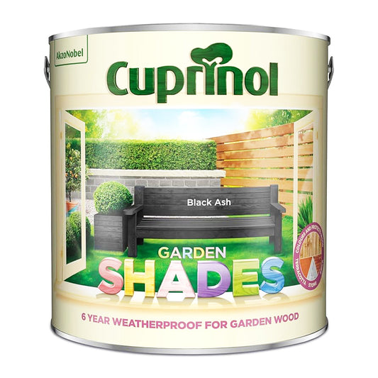 CUPRINOL GARDEN SHADES BLACK ASH 2.5L