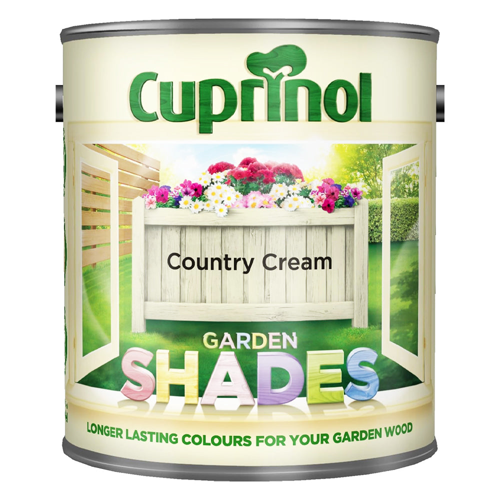 CUPRINOL GARDEN SHADES COUNTRY CREAM 1L