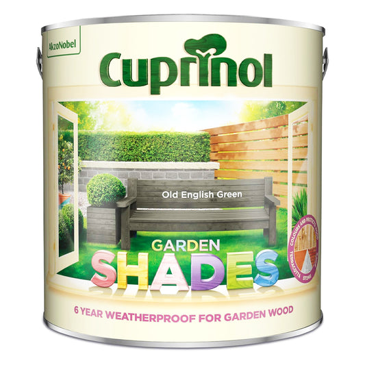 CUPRINOL GARDEN SHADES OLD ENGLISH GREEN 2.5L