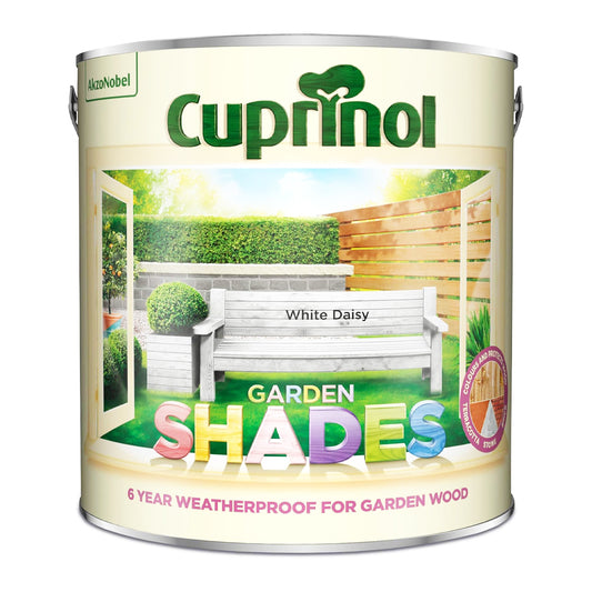 CUPRINOL GARDEN SHADES WHITE DAISY 2.5L