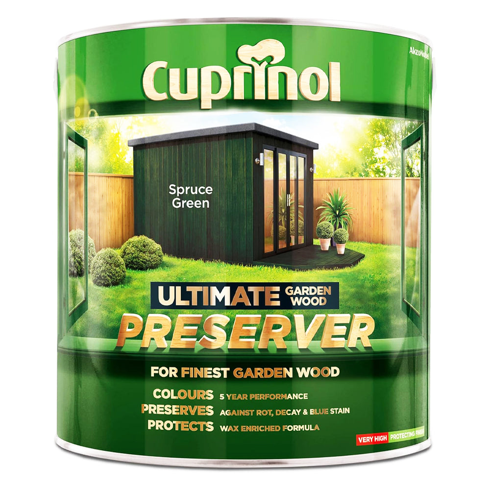 CUPRINOL ULT WOOD PRES SPRUCE GREEN 1L