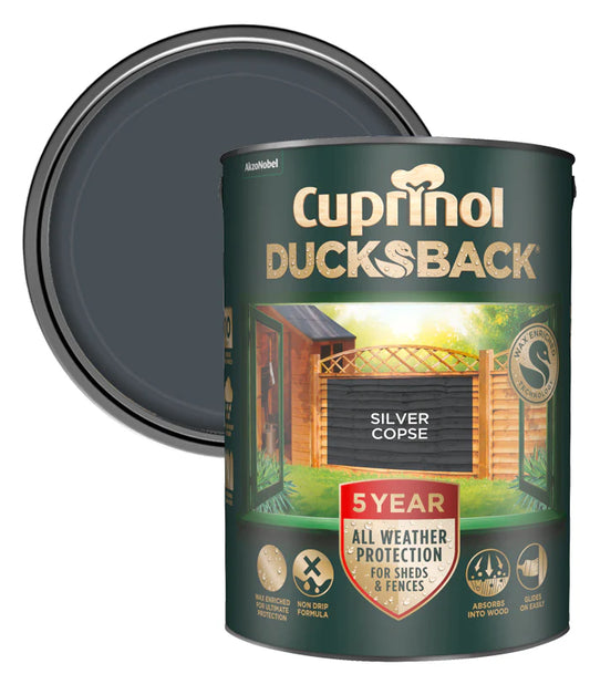 CUPRINOL 5 YEAR DUCKSBACK SILVER COPSE 5L