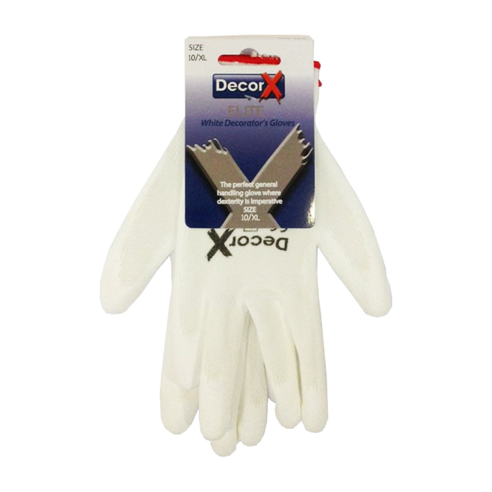 DECORX NITRILE GRIP GLOVES SIZE 10