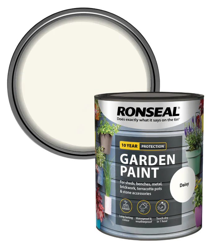 RONSEAL GARDEN PAINT - DAISY 750ML