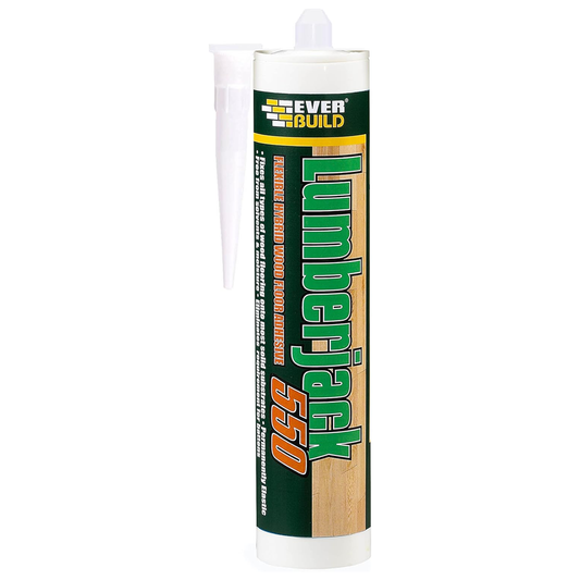 EVERBUILD LUMBERJACK 550 FLEXIBLE WOOD FLOOR ADHESIVE
