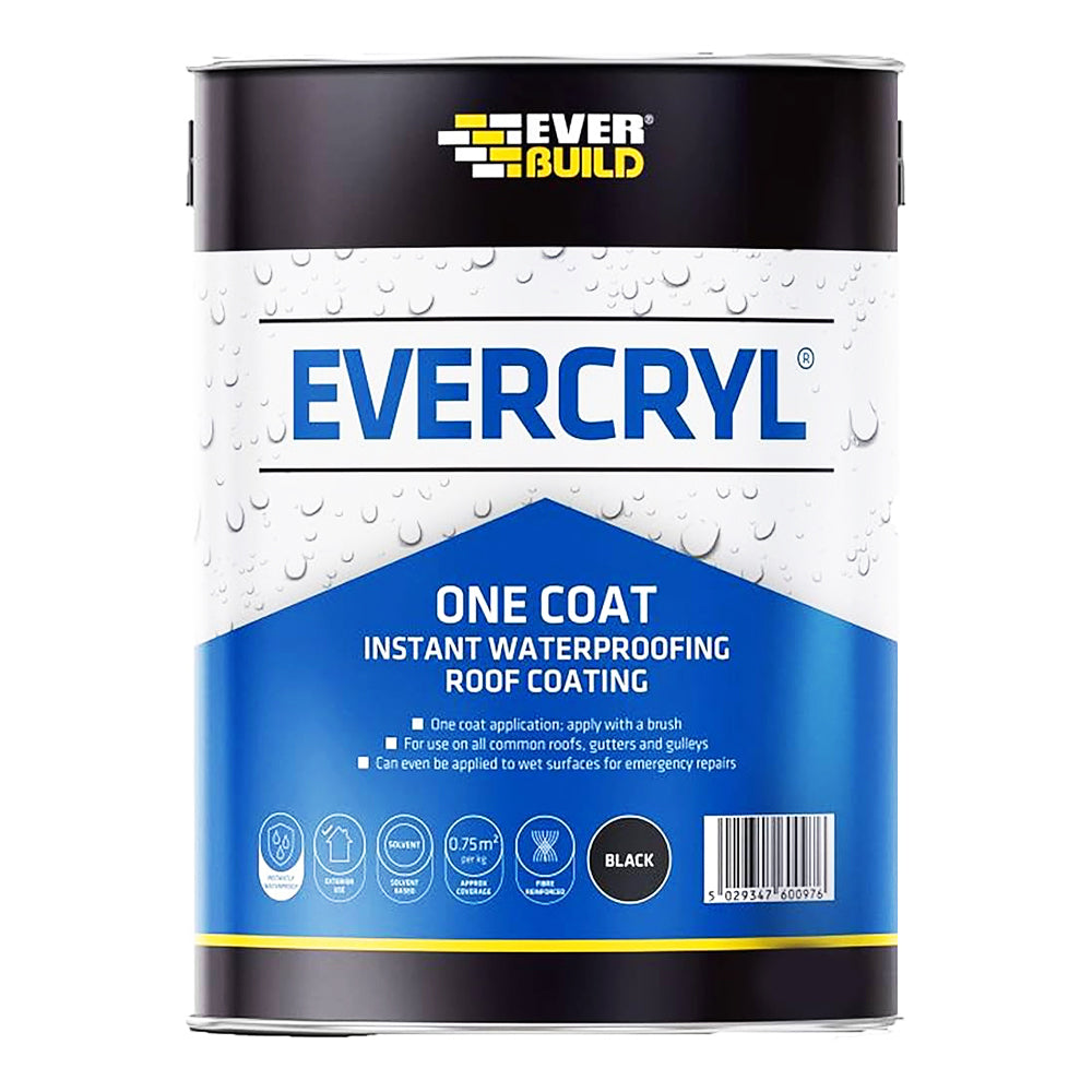 EVERCRYL ONE COAT BLACK 5KG