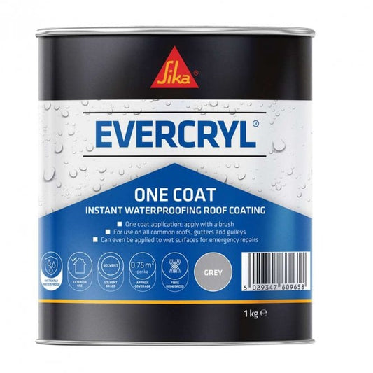 SIKA EVERCRYL ONE COAT - GREY 1KG