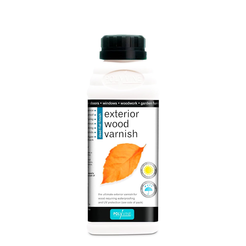 EXTERNAL WOOD VARNISH DEAD FLAT 500ML