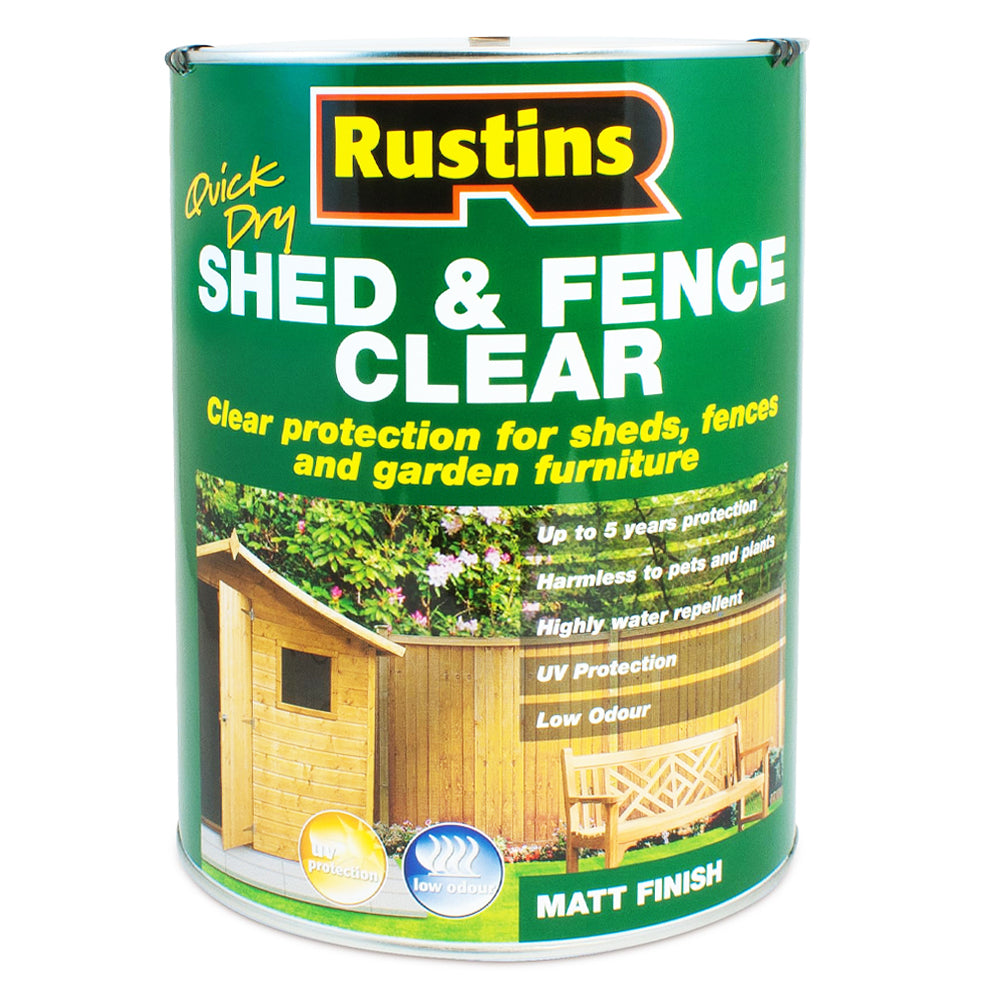 FENCE AND SHED CLEAR 5LT