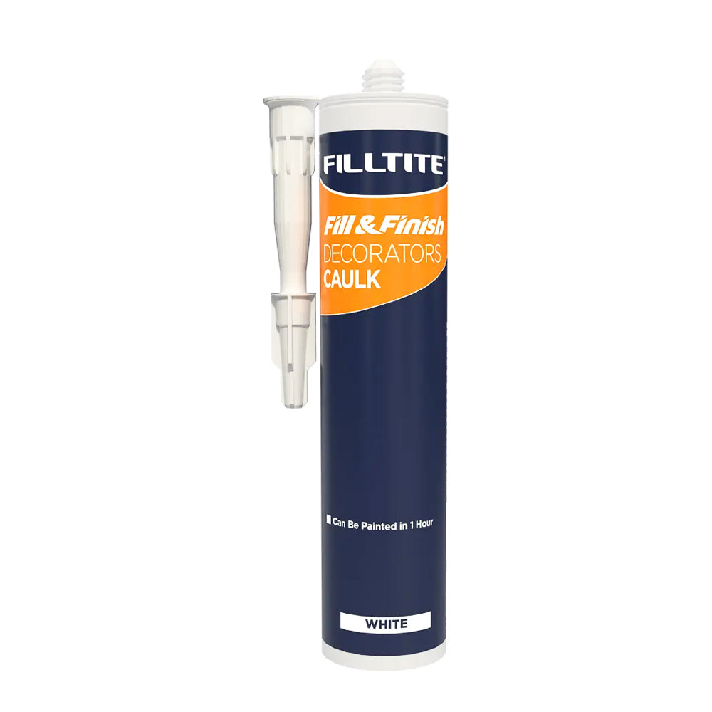FILLTITE F&F DECORATORS CAULK 290ML DRIES OFF WHITE