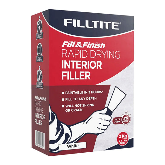 FILLTITE F&F RAPID-DRYING FILLER 2KG