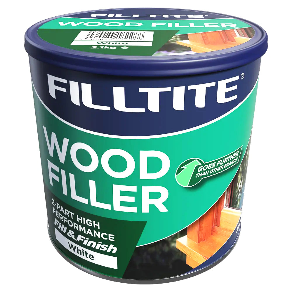 FILLTITE HP 2PT WOOD FILLER 2.1KG WHITE