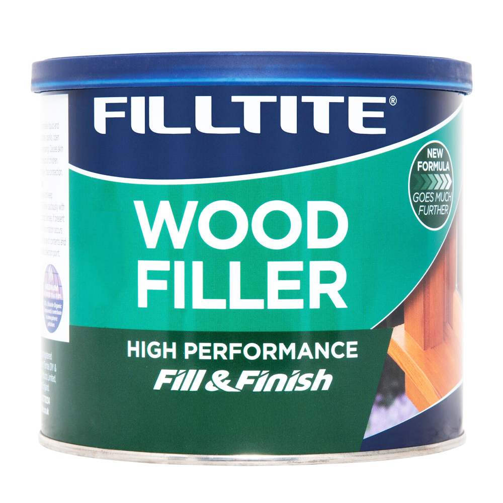 FILLTITE HP 2PT WOOD FILLER 1KG NATURAL