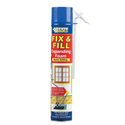 FIX & FILL EXPANDING FOAM 750ML ( 12 )