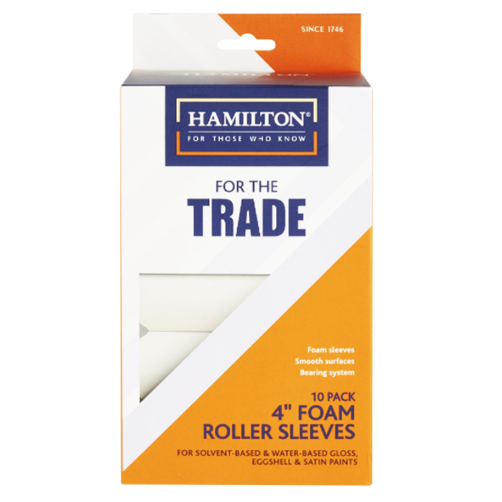 FOR THE TRADE - 4" FOAM SLEEVES 10 PACK