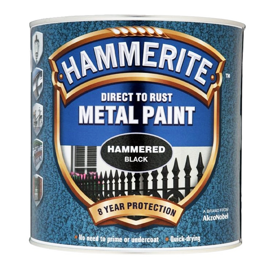 HAMMERITE HAMMERED BLACK 2.5L