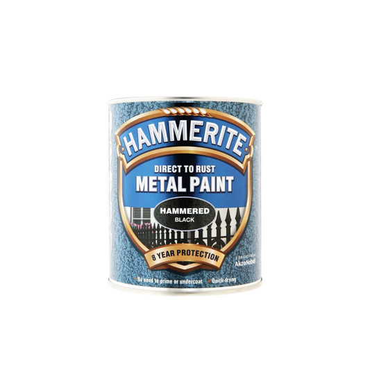 HAMMERITE HAMMERED BLACK 750ML