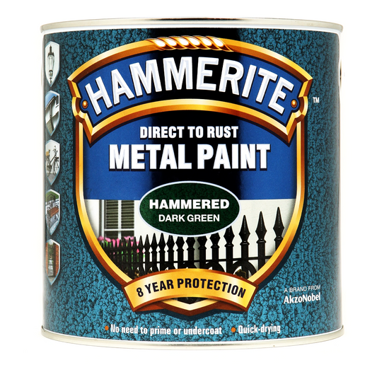 HAMMERITE HAMMERED DARK GREEN 250ML