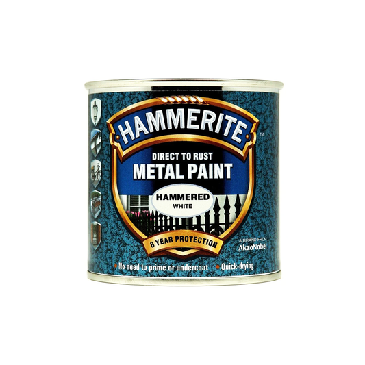 HAMMERITE HAMMERED WHITE 250ML