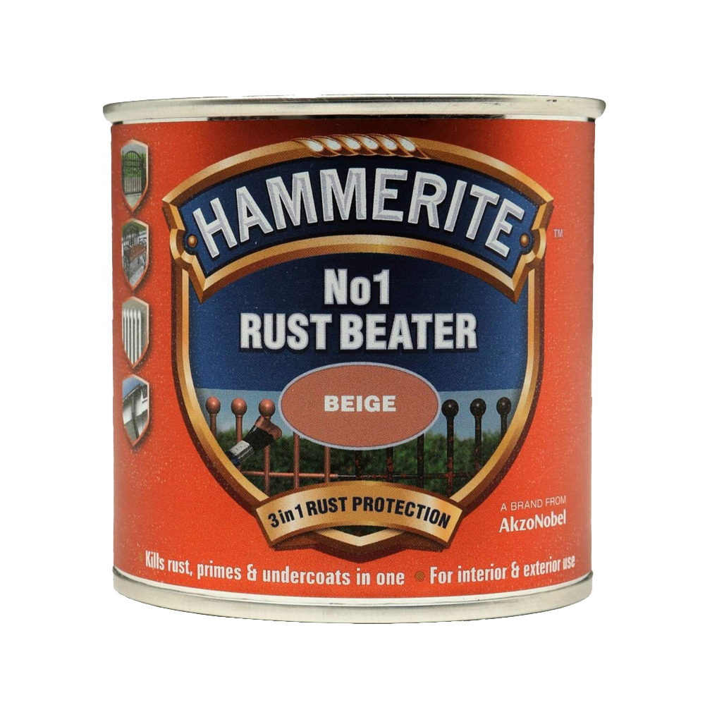 HAMMERITE NO1 RUSTBEATER BEIGE 250ML