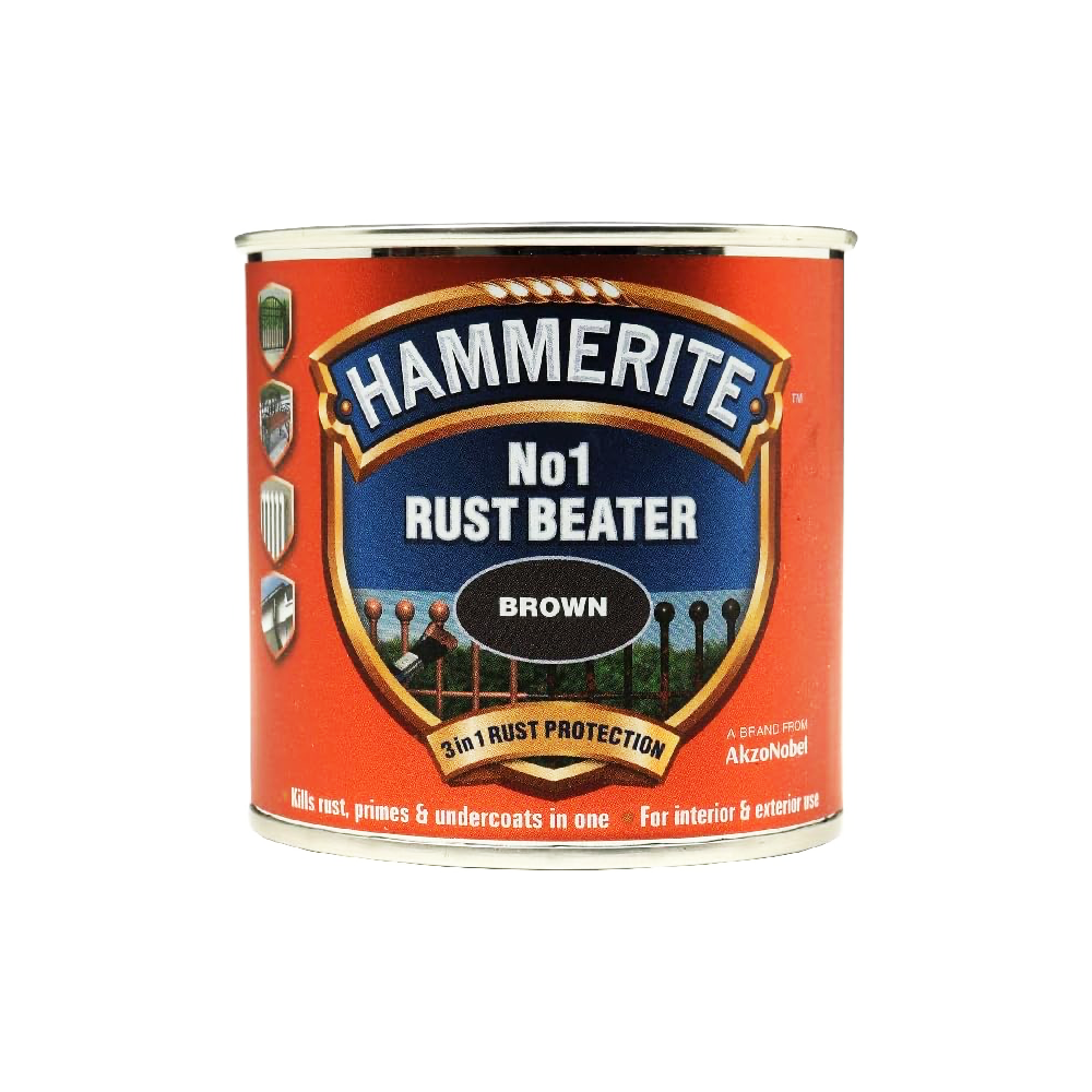 HAMMERITE RUSTBEATER DARK BROWN 250ML