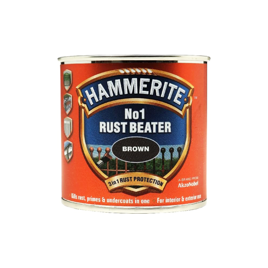 HAMMERITE RUSTBEATER DARK BROWN 250ML