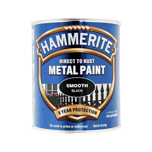 HAMMERITE SMOOTH BLACK 750ML