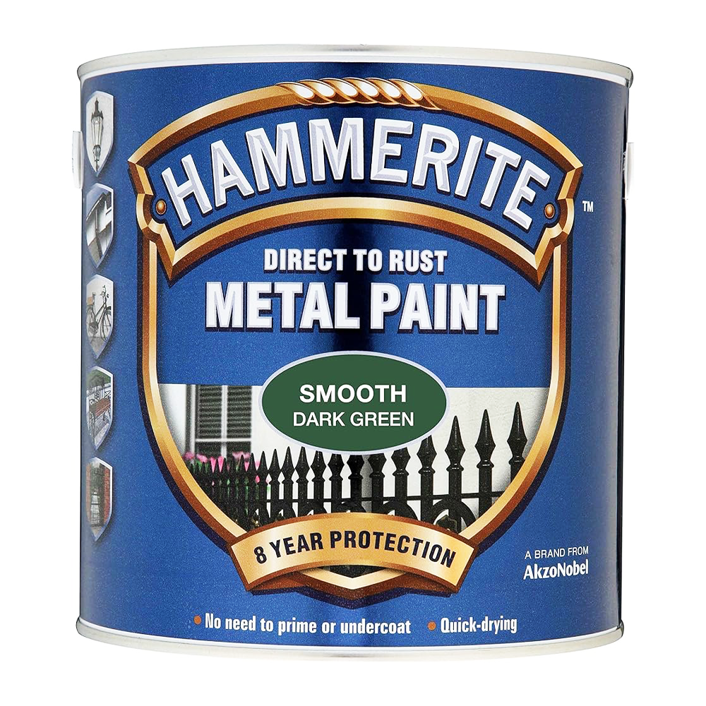 HAMMERITE SMOOTH DARK GREEN 2.5L