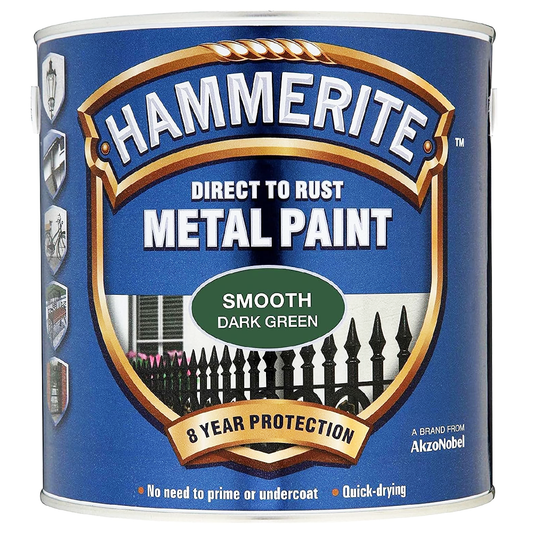 HAMMERITE SMOOTH DARK GREEN 750ML