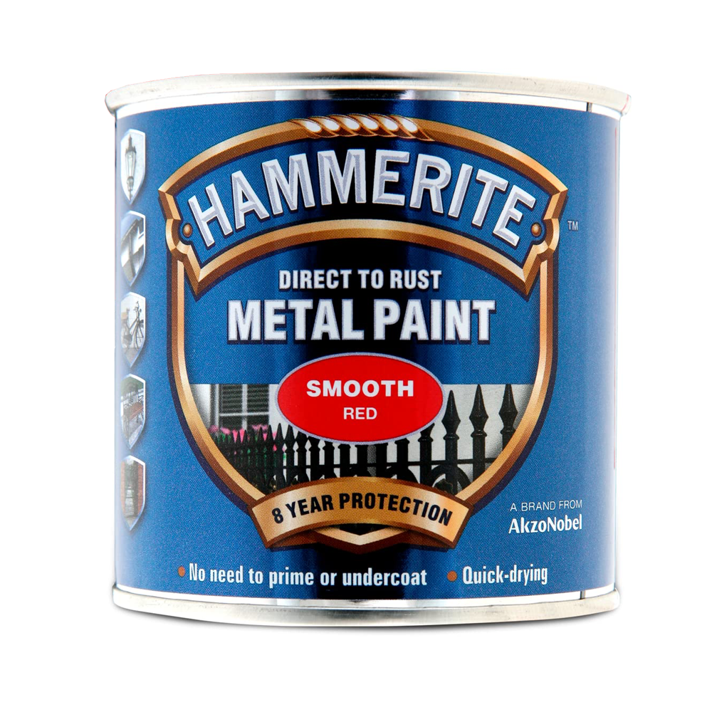HAMMERITE SMOOTH RED 250ML