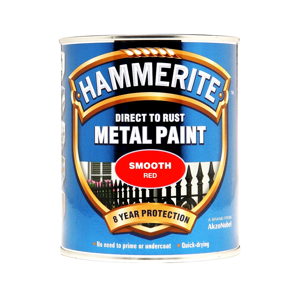 HAMMERITE SMOOTH RED 750ML