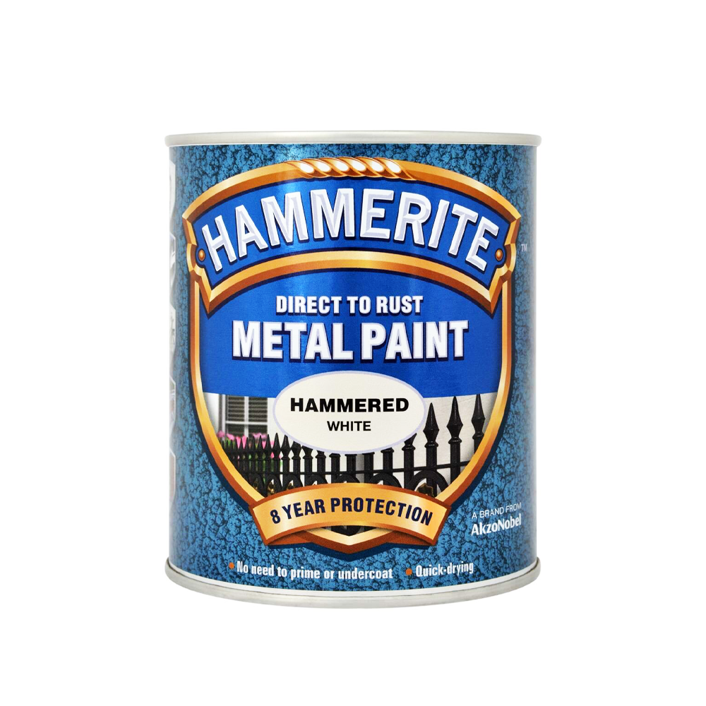 HAMMERITE HAMMERED WHITE 750ML