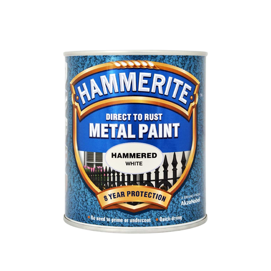 HAMMERITE HAMMERED WHITE 750ML