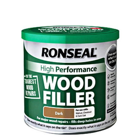 HIGH PERF WOOD FILLER DARK 550GM