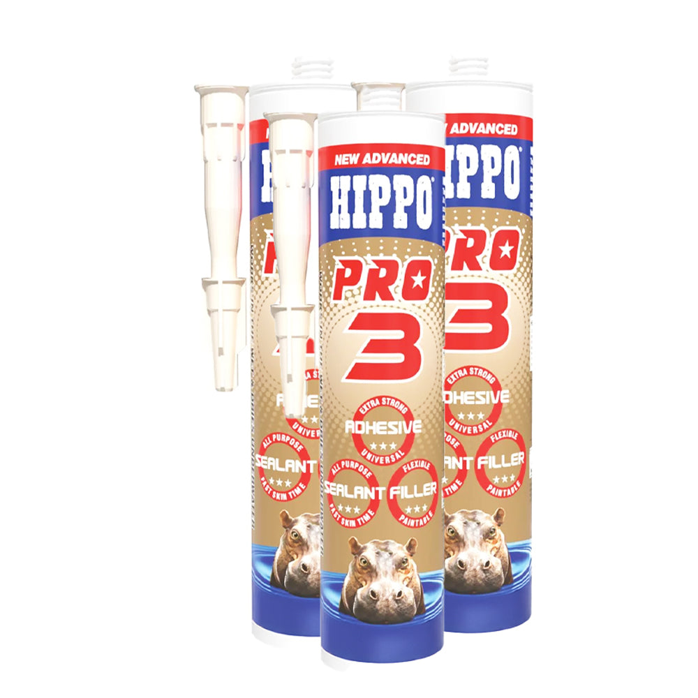 HIPPO PRO 3 ULTIMATE ADHESIVE SEALANT & FILLER  3 FOR 2