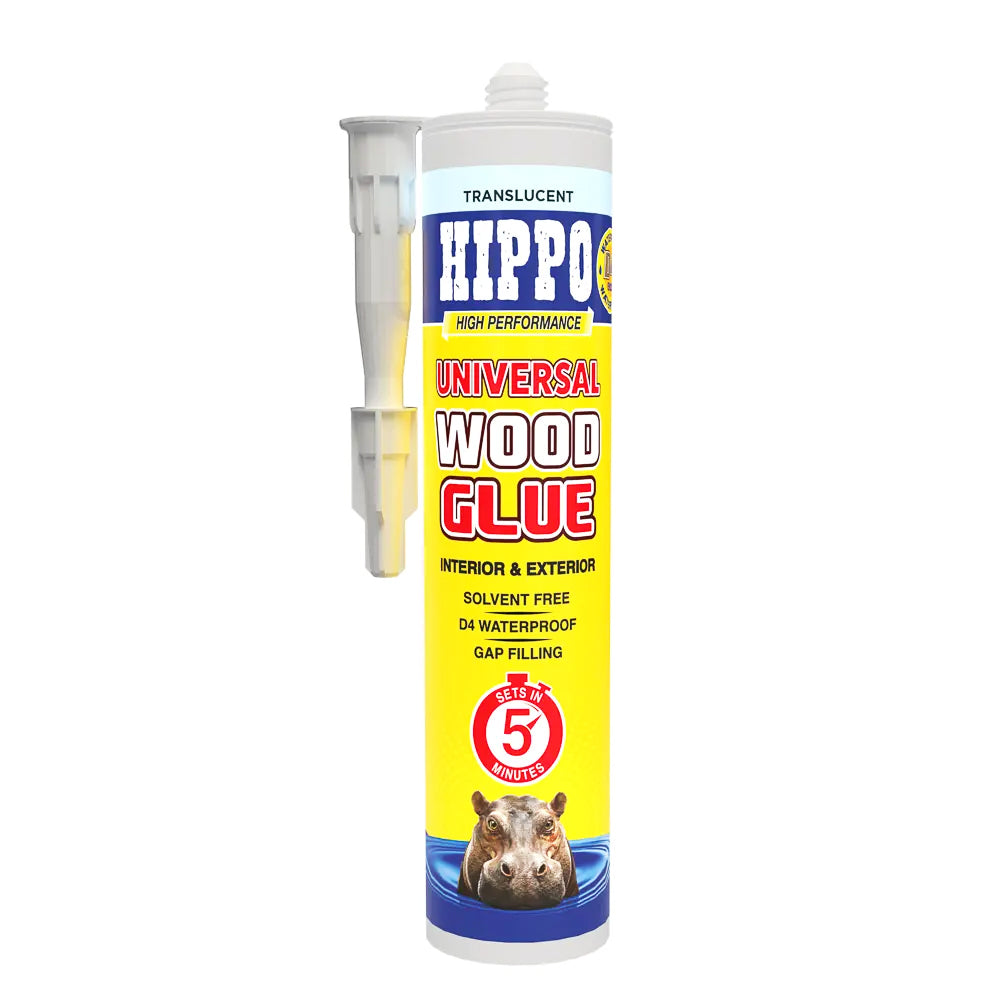 HIPPO UNIVERSAL 5 MIN  WOOD GLUE 550G