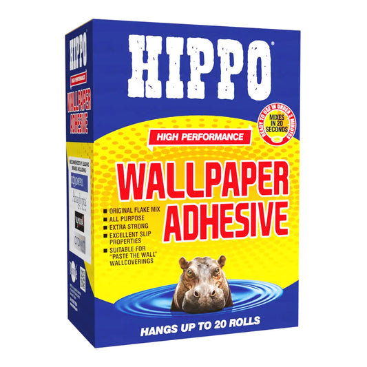 HIPPO WALLPAPER ADHESIVE 20 ROLLS