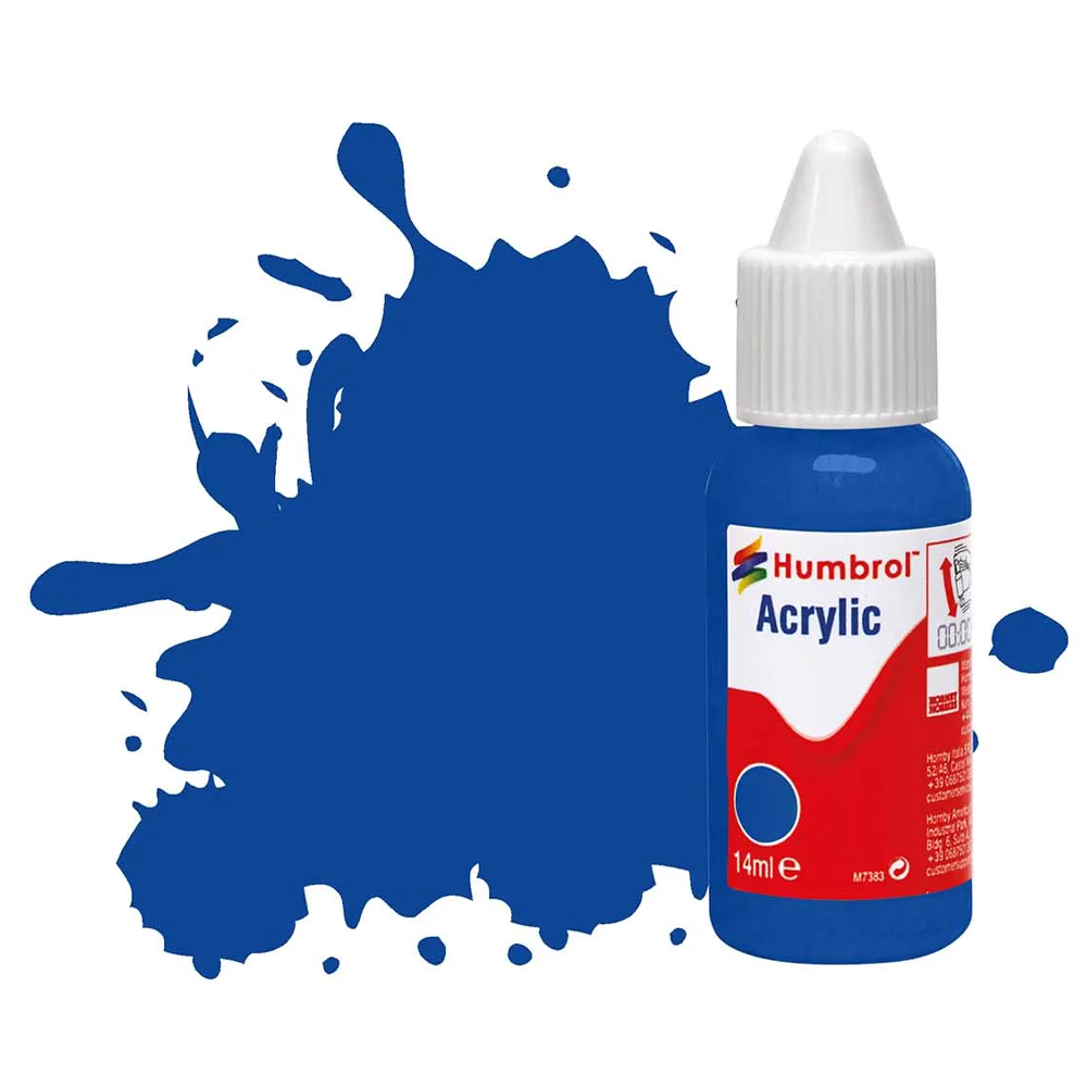 HUMBROL 14ML GLOSS FRENCH BLUE NO.14