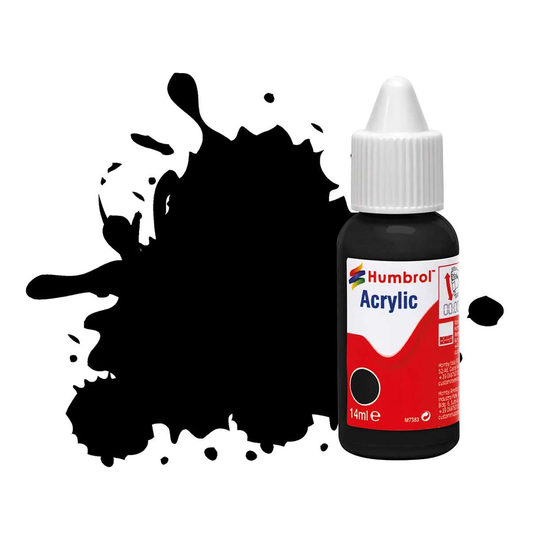 HUMBROL 14ML MATT BLACK NO.33