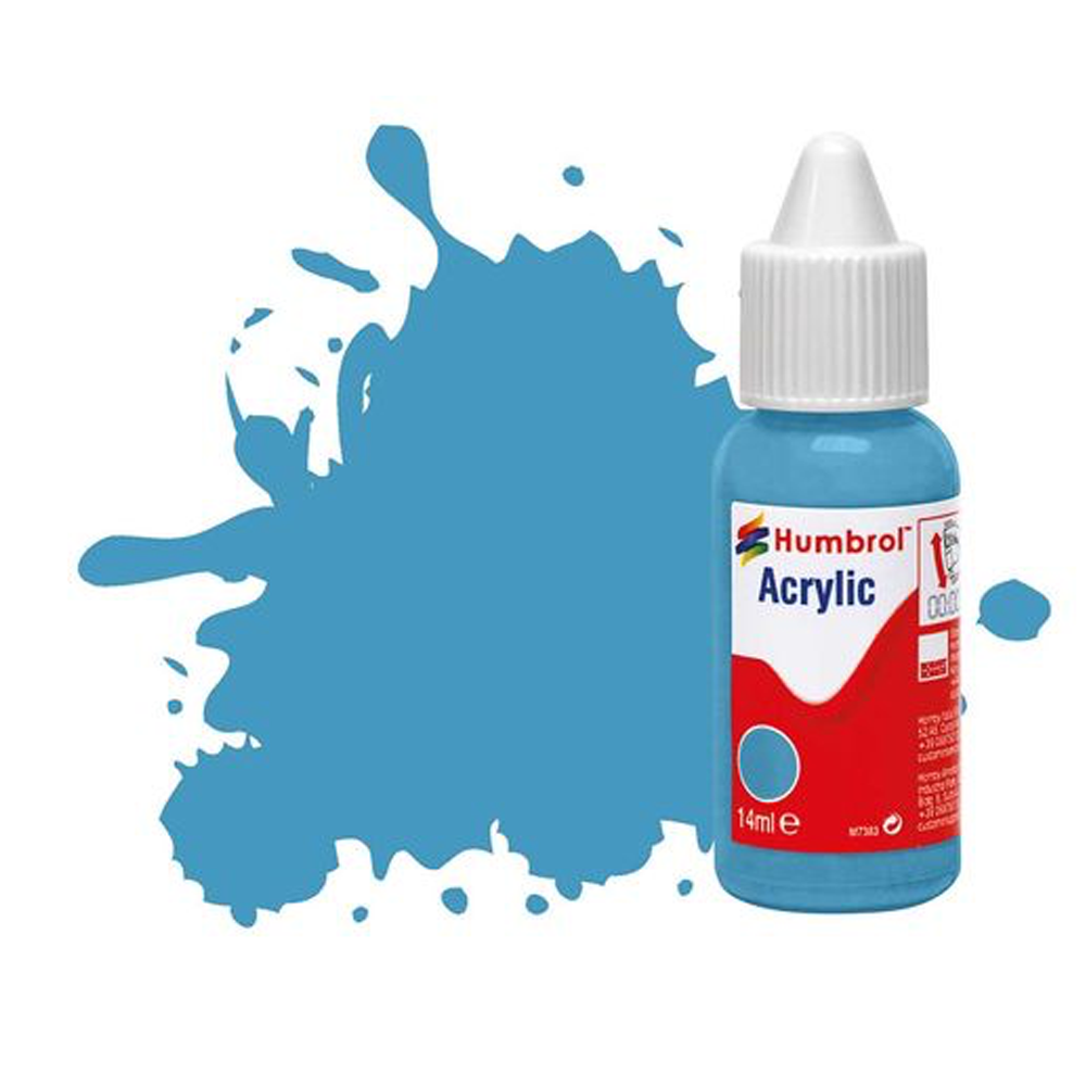 HUMBROL 14ML MATT MID BLUE