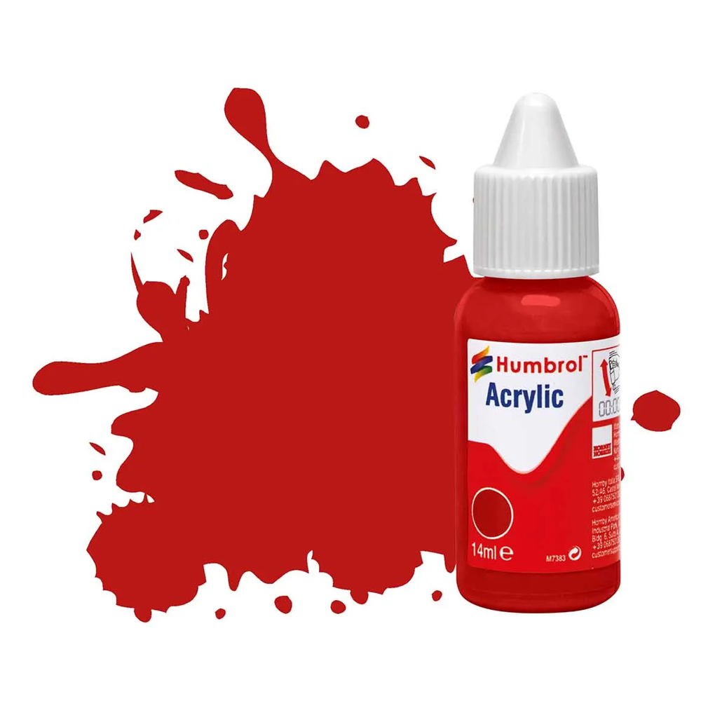 HUMBROL 14ML MATT SCARLET NO.60
