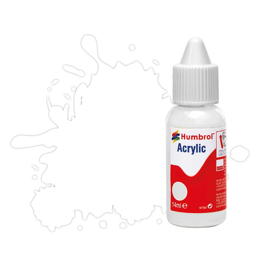 HUMBROL 14ML WHITE GLOSS NO.22