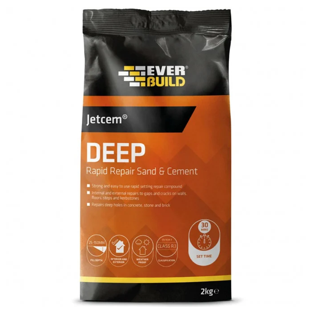 JETCEM RAPID SETTING SAND & CEMENT 2KG ( 6 )