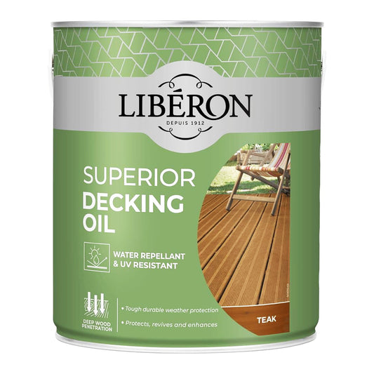 LB DECKING OIL TEAK 2.5L