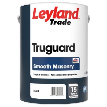 LEYLAND TRUGUARD SMOOTH MASONRY BLACK 5LT
