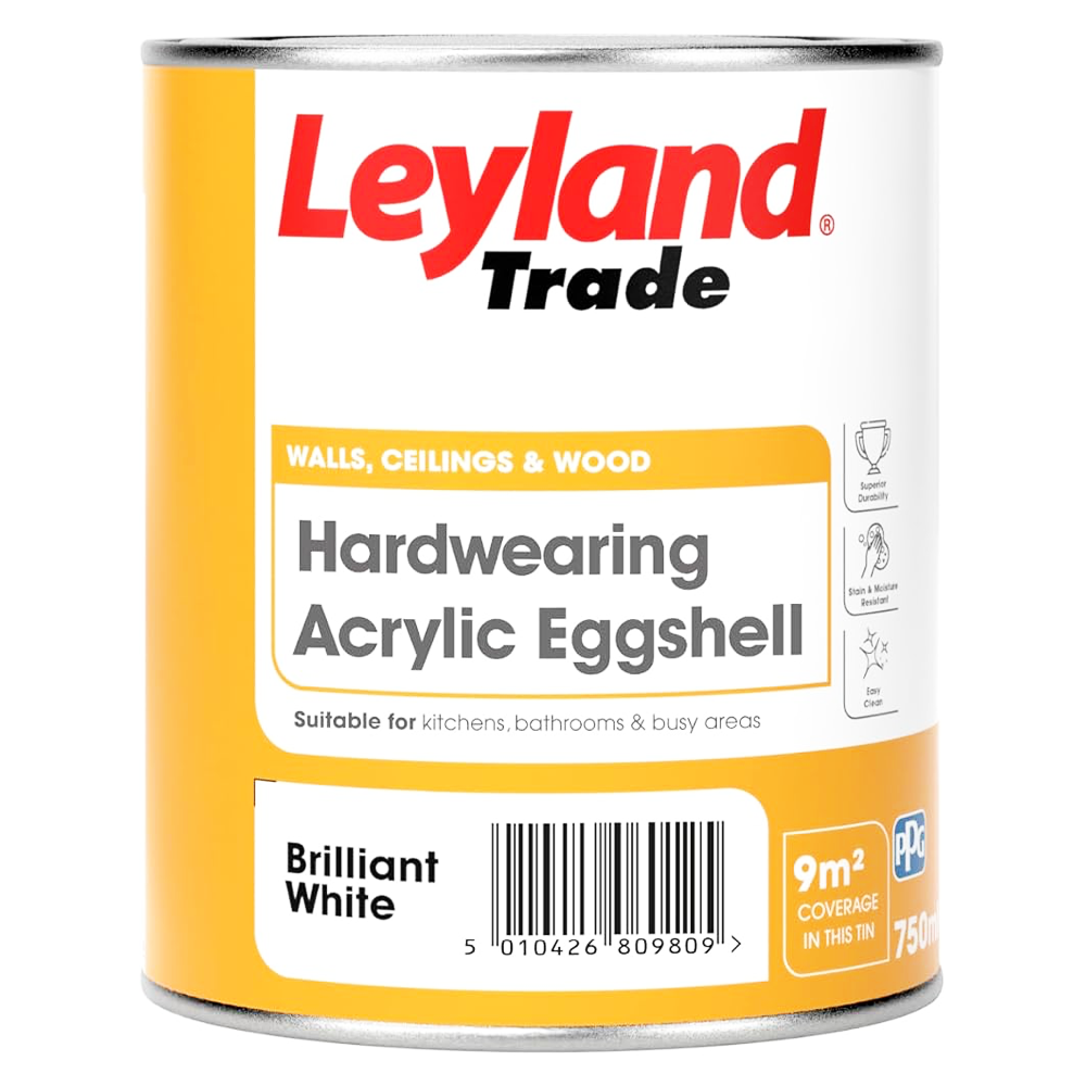 LEY ACRYLIC EGGSHELL BRW 750ML