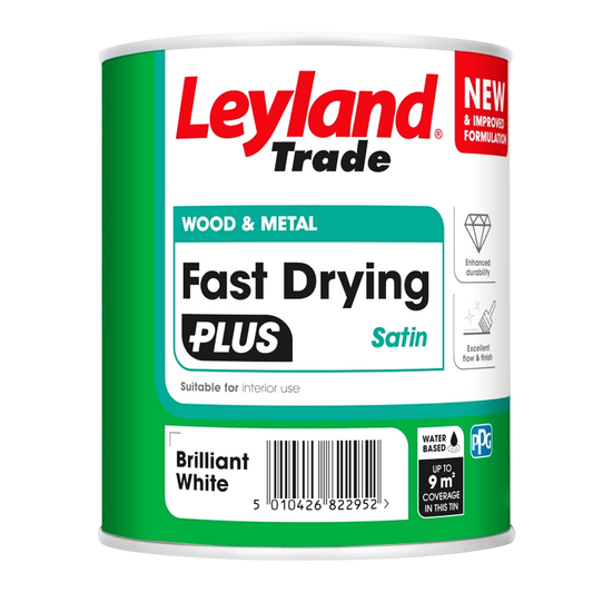 LEY TRADE FAST DRYING PLUS SATIN BRW 2.5L