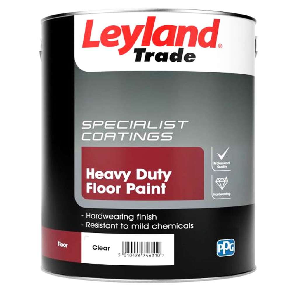 LEY FLOOR PAINT CLEAR 5LT