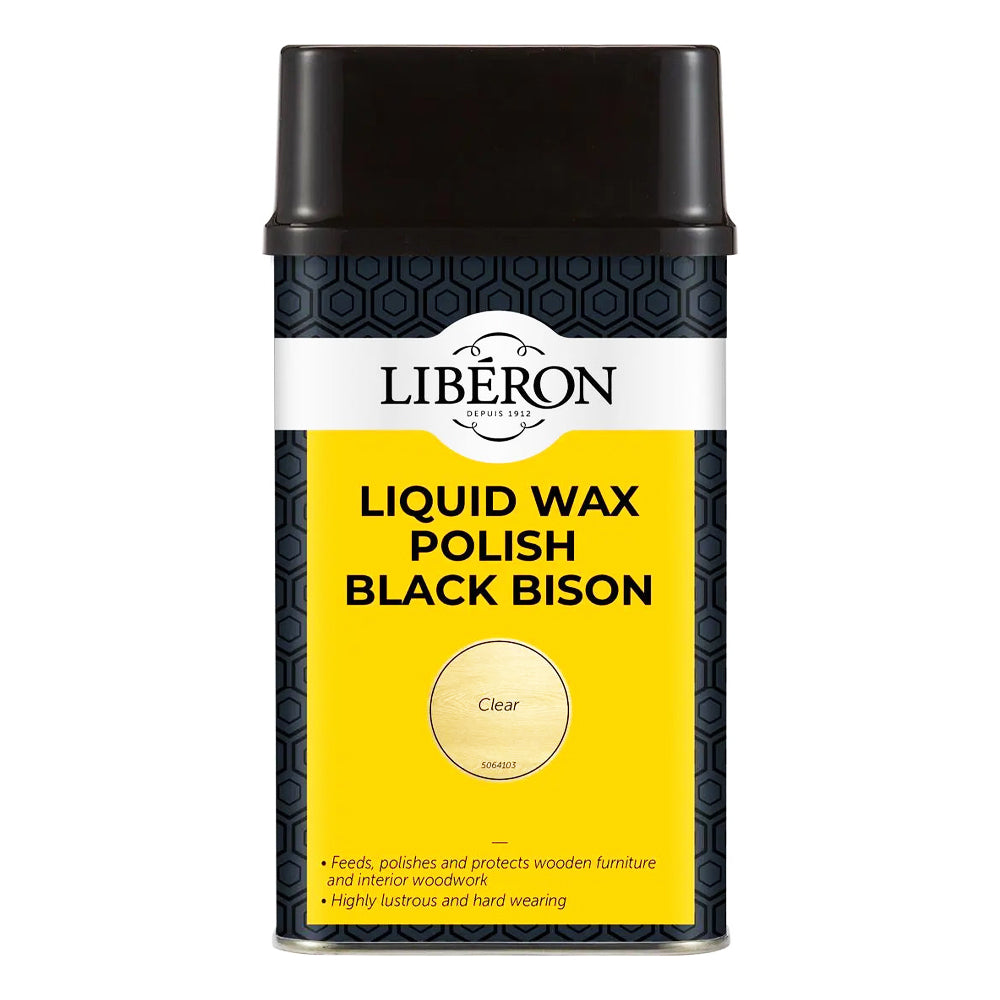 LIBERON BLACK BISON LIQUID WAX CLEAR 500ML