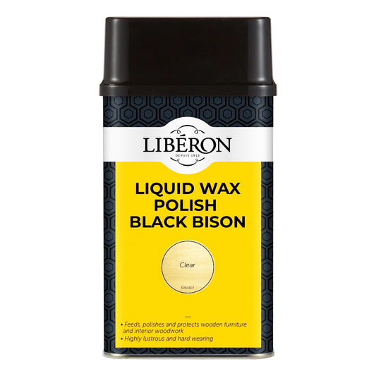 LIBERON BLACK BISON LIQUID WAX CLEAR 500ML